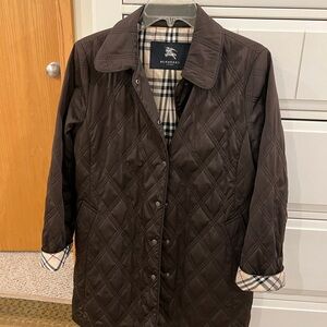 Burberry quilted coat